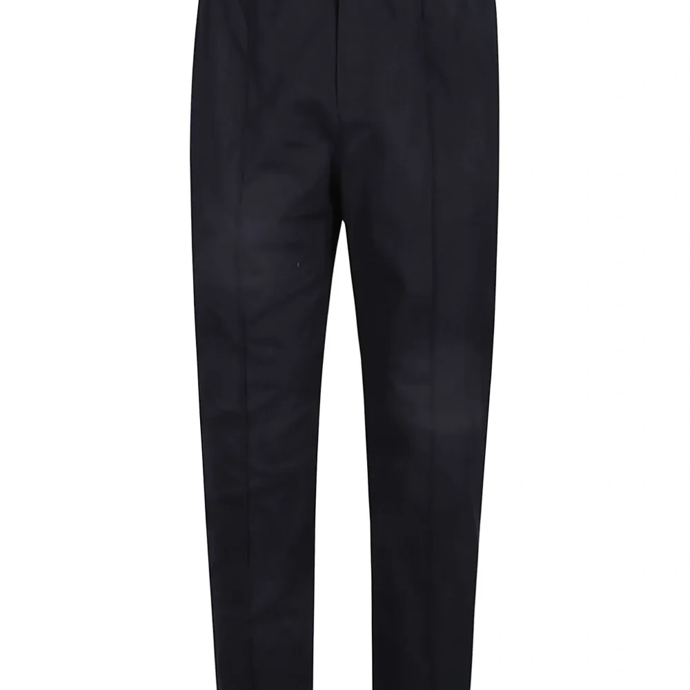 Хлопковые брюки на резинке