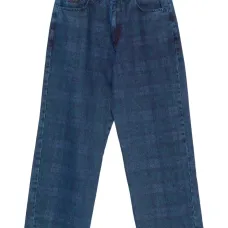 Джинсы в клетку