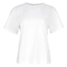 Футболка с флоковым принтом в виде овала и буквы T Футболка с флоковым принтом в виде овала и буквы T