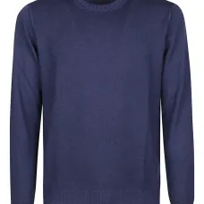 Шерстяной свитер с круглым вырезом Шерстяной свитер с круглым вырезом