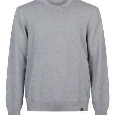 Свитер с круглым вырезом