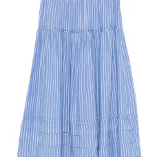 Полосатая многослойная юбка Полосатая многослойная юбка