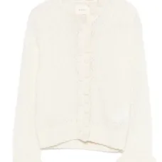 Кардиган с оборками и перфорацией Кардиган с оборками и перфорацией