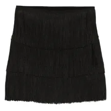 Юбка мини с бахромой Юбка мини с бахромой