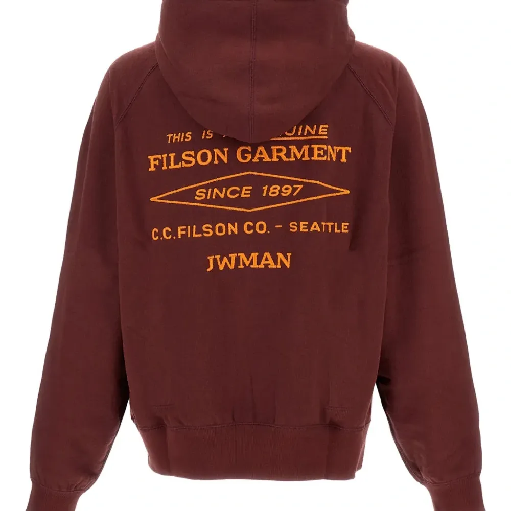 Худи с вышитым логотипом из коллаборации с Filson Худи с вышитым логотипом из коллаборации с Filson