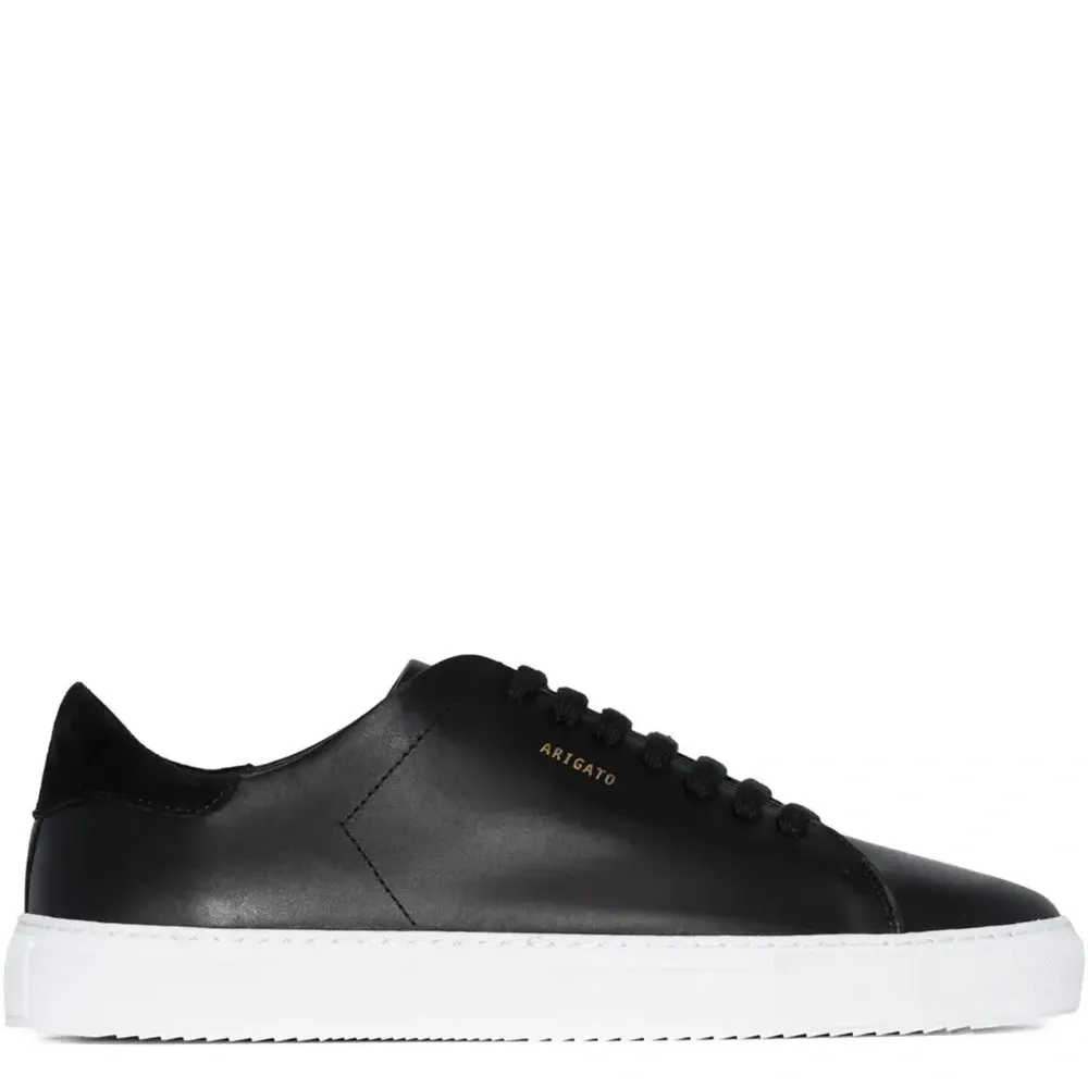 Кожаные кроссовки