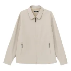 Рубашка-куртка с карманом на молнии спереди