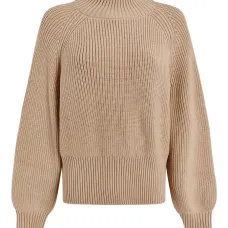 Джемпер в рубчик с высоким воротником Джемпер в рубчик с высоким воротником