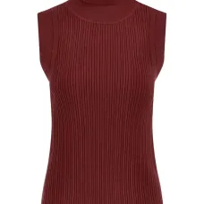 Топ без рукавов в рубчик Топ без рукавов в рубчик