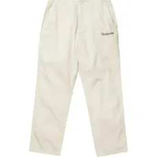 Зауженные брюки с вышитым логотипом Зауженные брюки с вышитым логотипом