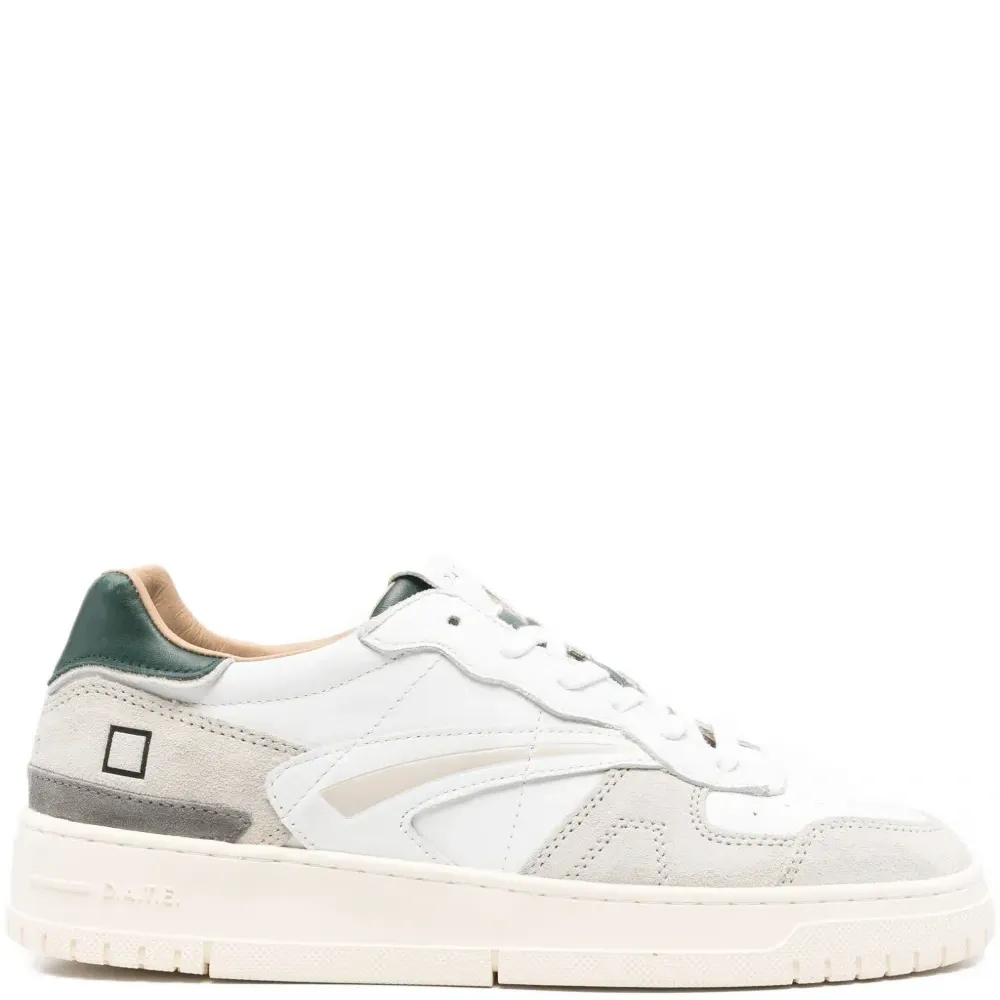 Кожаные кроссовки