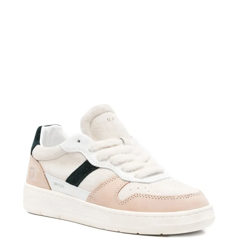 Кроссовки с замшевыми вставками