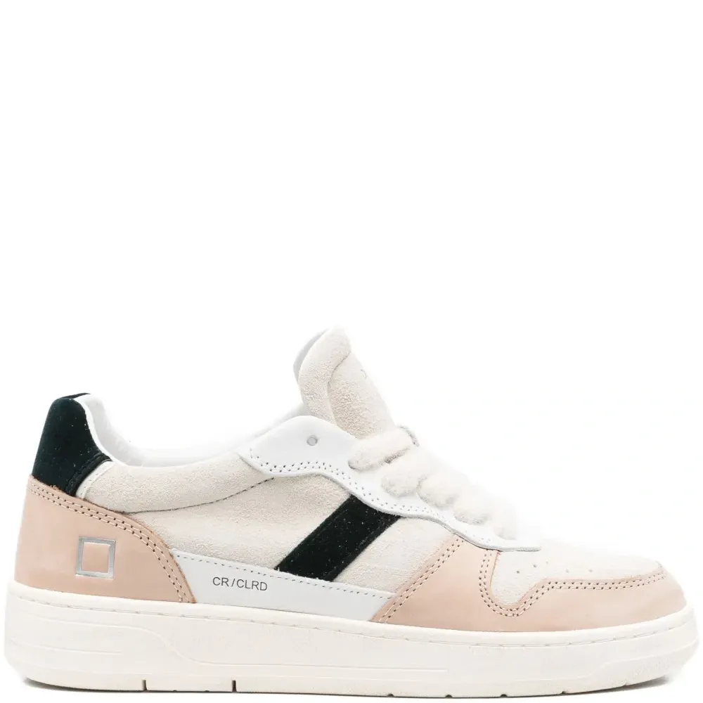 Кроссовки с замшевыми вставками