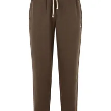 Спортивные брюки с эластичным поясом и нашивкой с логотипом