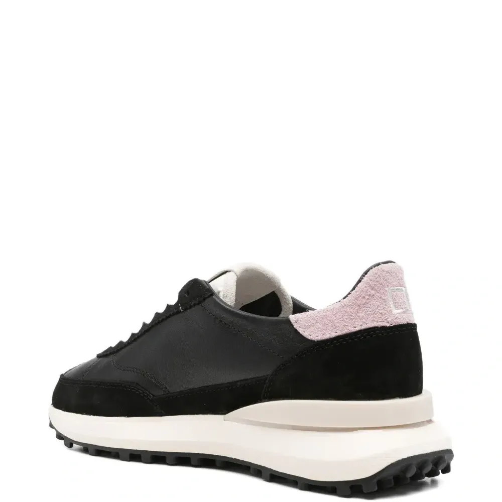 Кожаные замшевые кроссовки