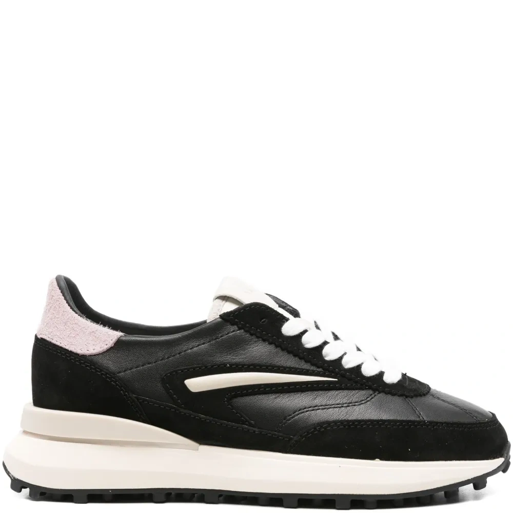 Кожаные замшевые кроссовки