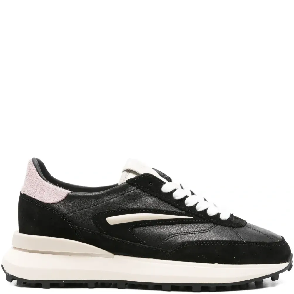 Кожаные замшевые кроссовки