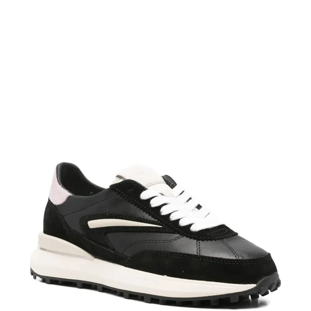 Кожаные замшевые кроссовки