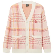 Кардиган в клетку на пуговицах Кардиган в клетку на пуговицах