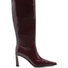 Сапоги до колена из лакированной кожи Darrah