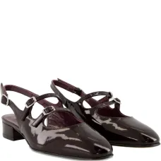 Туфли-лодочки из лакированной кожи с пряжкой Peche, каблук 25 мм Туфли-лодочки из лакированной кожи с пряжкой Peche, каблук 25 мм