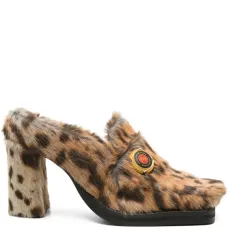 Туфли-лодочки с леопардовым принтом