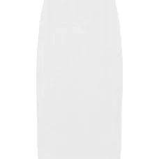 Макси-юбка из комбинированного трикотажа