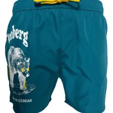 Плавки с принтом в виде медведя