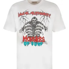 Хлопковая футболка с графическим принтом