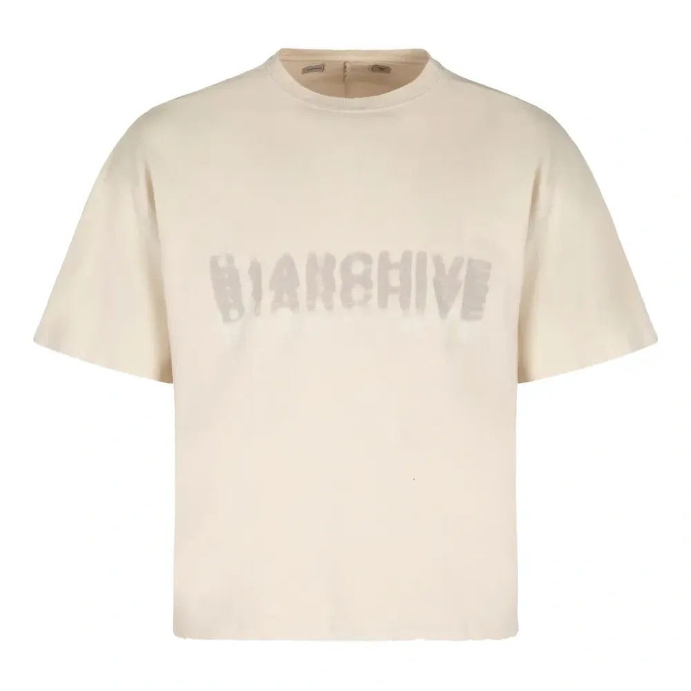 Футболка с круглым вырезом и графическим принтом