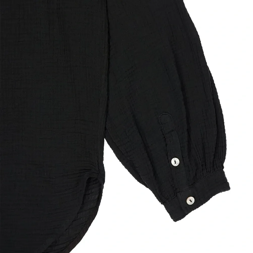 Блузка с длинными рукавами на пуговицах