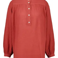 Блузка с длинными рукавами на пуговицах