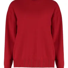 Украшенный свитер из шерсти и кашемира