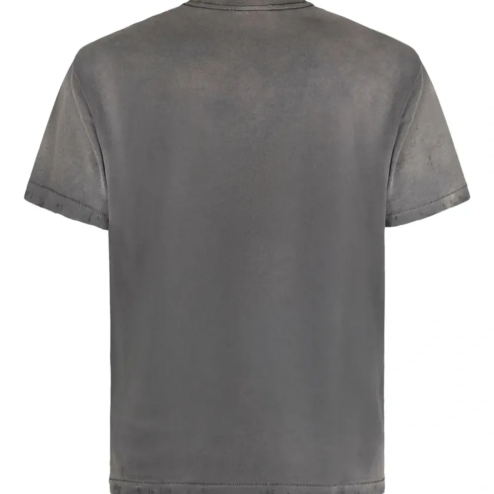 Футболка с графическим принтом и круглым вырезом