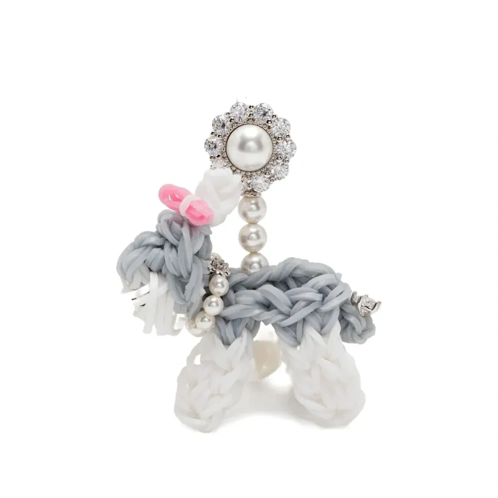 Серьги в форме щенков