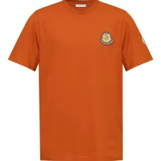 Футболка с нашивкой-логотипом