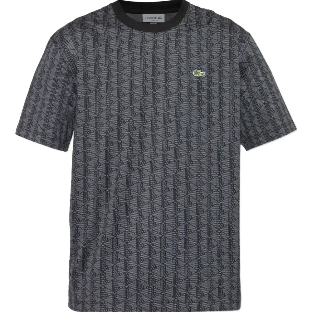 Хлопковая футболка с геометрическим узором