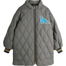 Куртка с нашивкой в виде динозавра
