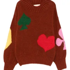 Свитер с интарсией