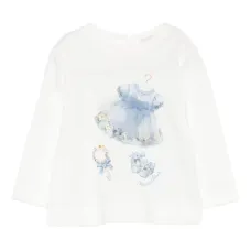 Топ с длинными рукавами