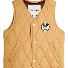 Стеганый жилет с нашивкой Ritzratz