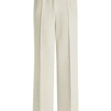 Брюки с широкими штанинами и эластичным поясом