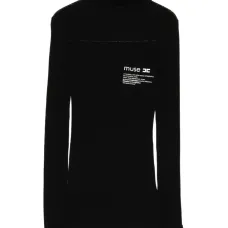 Свитер с воротником-гольф и логотипом