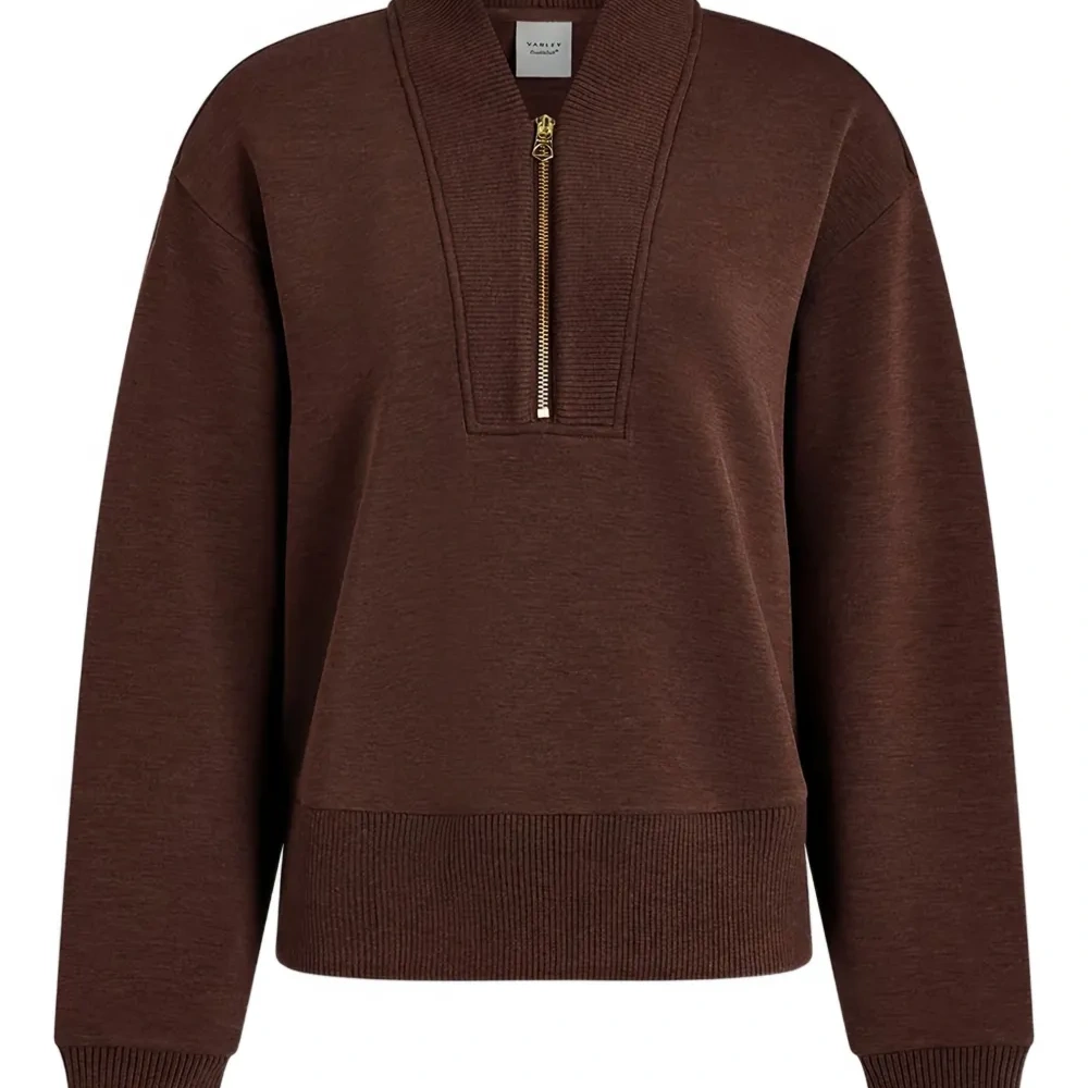 Свитшот на молнии до половины