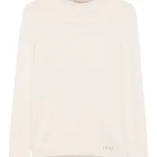 Джемпер с высоким воротником и эффектом металлик Джемпер с высоким воротником и эффектом металлик