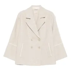 Блейзер с отделкой из пайеток Блейзер с отделкой из пайеток