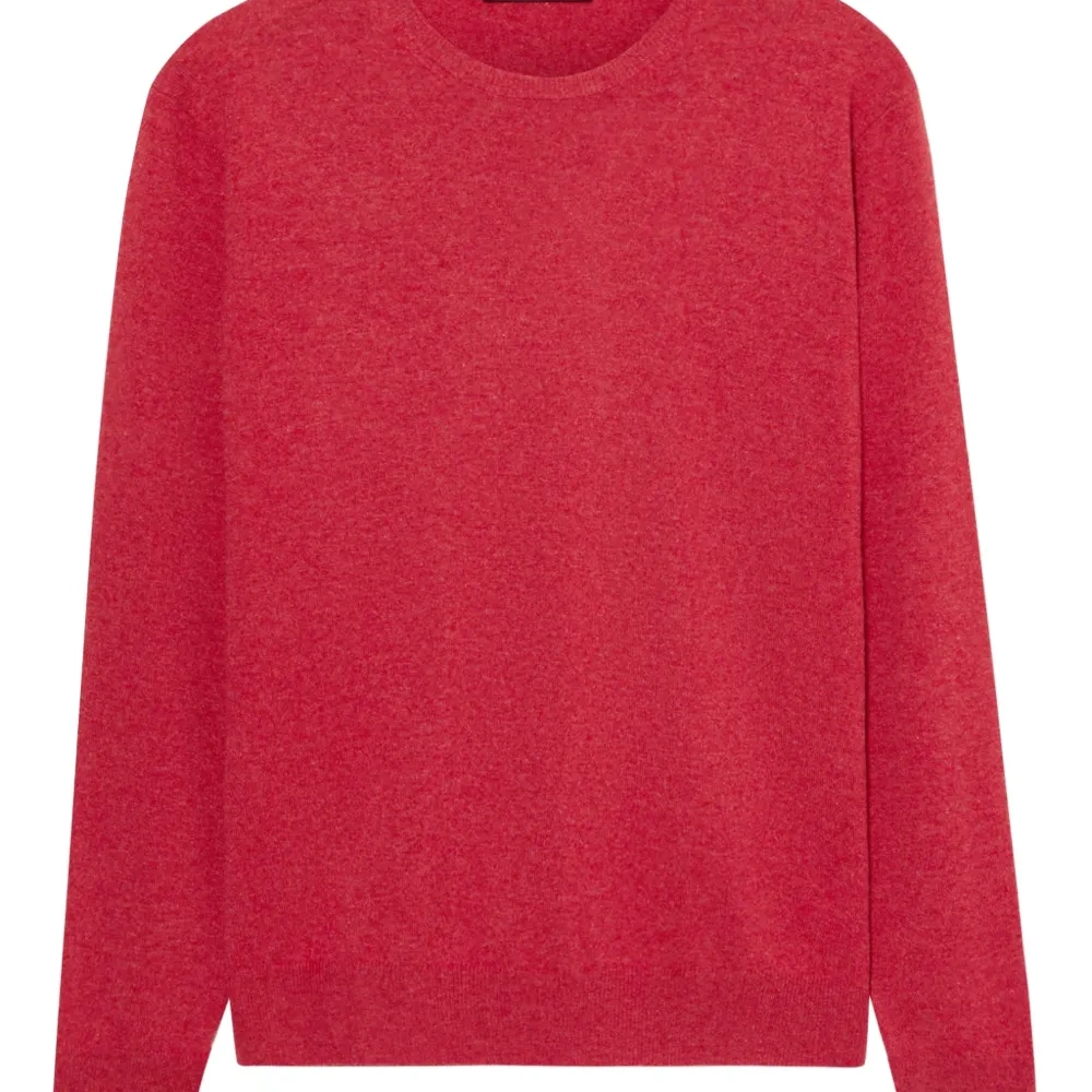 Кашемировый свитер с круглым вырезом