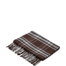 Шерстяной шарф в клетку