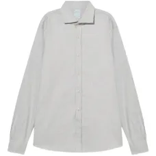 Фланелевая рубашка с воротником-спред Фланелевая рубашка с воротником-спред