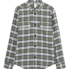 Фланелевая рубашка в клетку Фланелевая рубашка в клетку